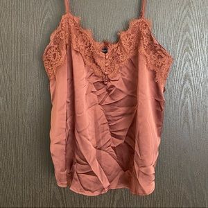 Lace camisole top